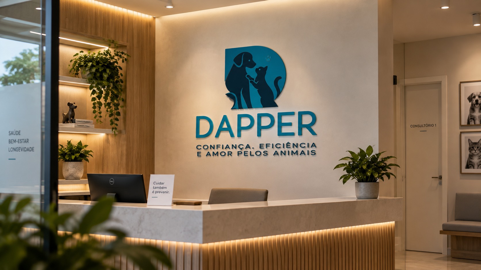 Dapper: mockup da identidade visual, imagem 2