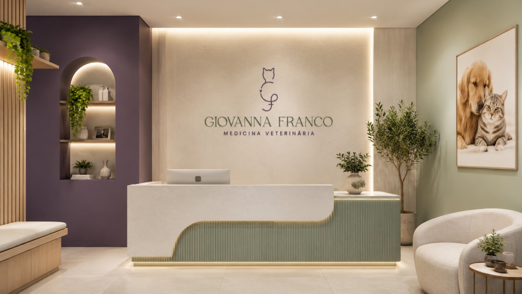 Identidade visual de Giovanna Franco