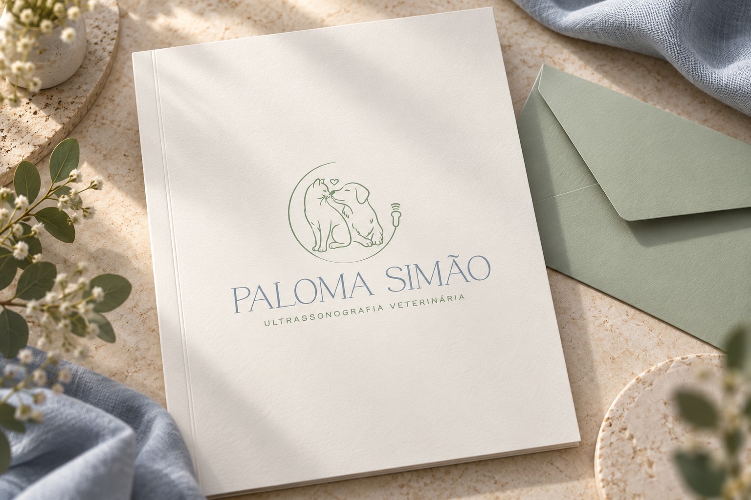 Identidade visual de Paloma Simão
