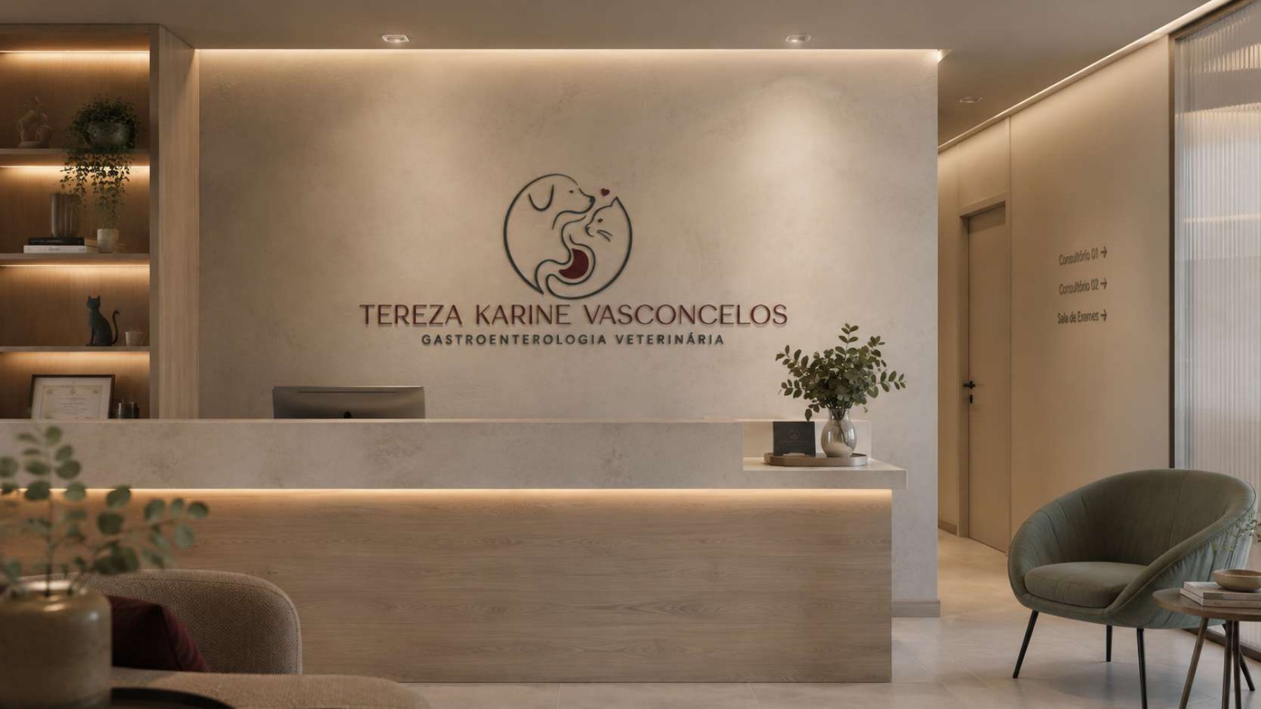 Identidade visual de Tereza Karine